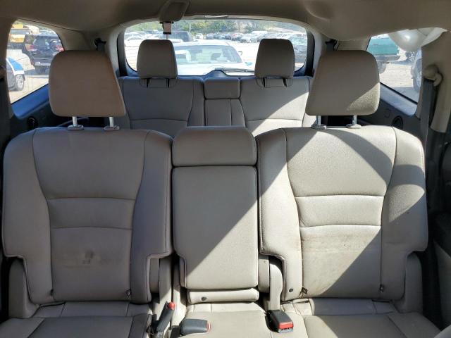 5FNYF6H58HB057239 - 2017 HONDA PILOT EXL BURGUNDY photo 10