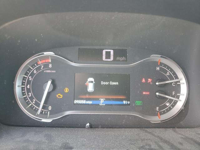 5FNYF6H58HB057239 - 2017 HONDA PILOT EXL BURGUNDY photo 9