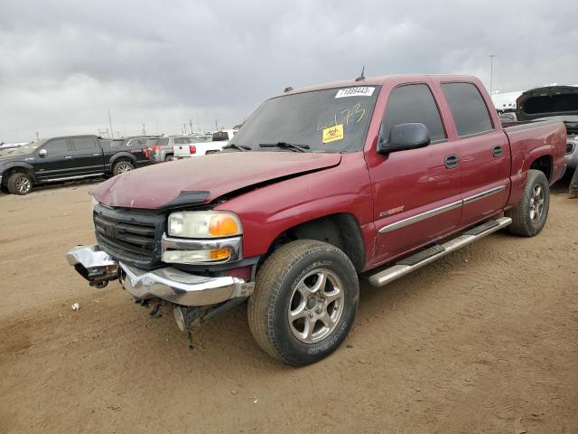 2GTEK13T441422522 - 2004 GMC NEW SIERRA K1500 RED photo 1