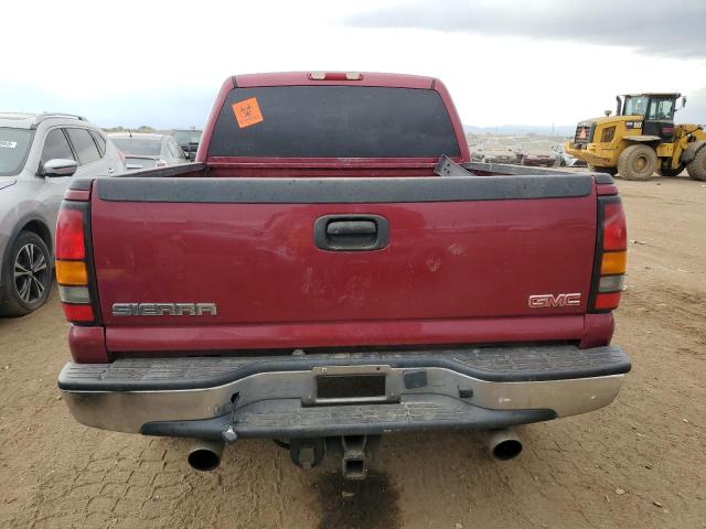 2GTEK13T441422522 - 2004 GMC NEW SIERRA K1500 RED photo 6