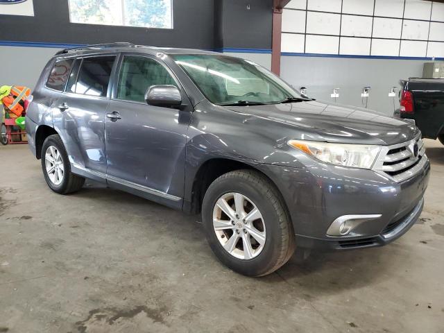 5TDBK3EH8BS052625 - 2011 TOYOTA HIGHLANDER BASE GRAY photo 4