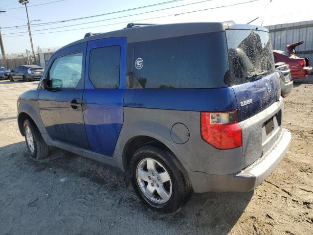 5J6YH18593L012288 - 2003 HONDA ELEMENT EX ლურჯი ფოტო 2