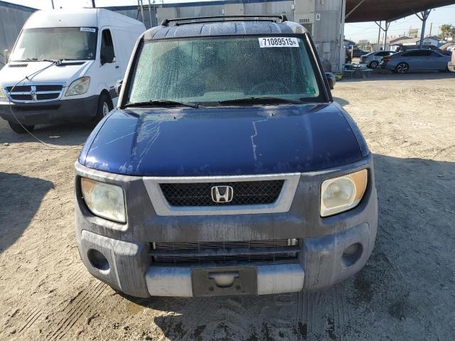 5J6YH18593L012288 - 2003 HONDA ELEMENT EX ლურჯი ფოტო 5