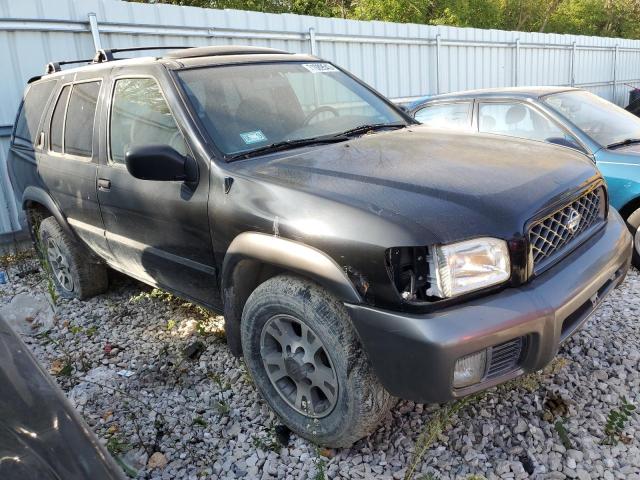 JN8DR09Y31W576619 - 2001 NISSAN PATHFINDER LE BLACK photo 4