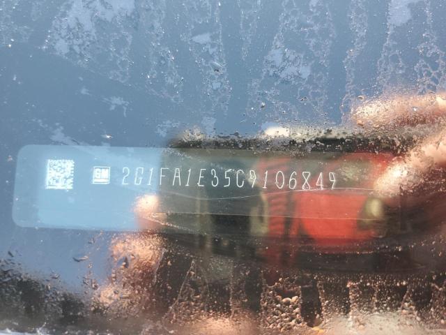 2G1FA1E35C9106849 - 2012 CHEVROLET CAMARO LS BLACK photo 12