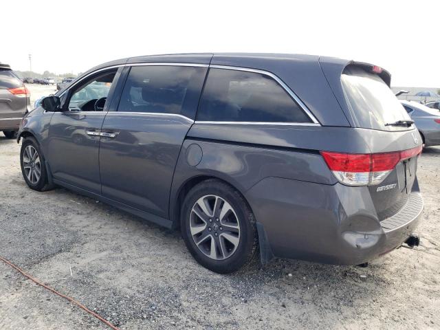 5FNRL5H91EB018451 - 2014 HONDA ODYSSEY TOURING ნაცრისფერი ფოტო 2