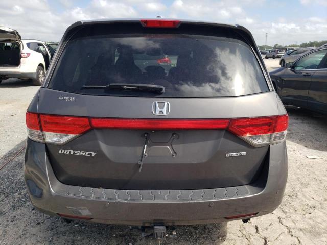 5FNRL5H91EB018451 - 2014 HONDA ODYSSEY TOURING ნაცრისფერი ფოტო 6