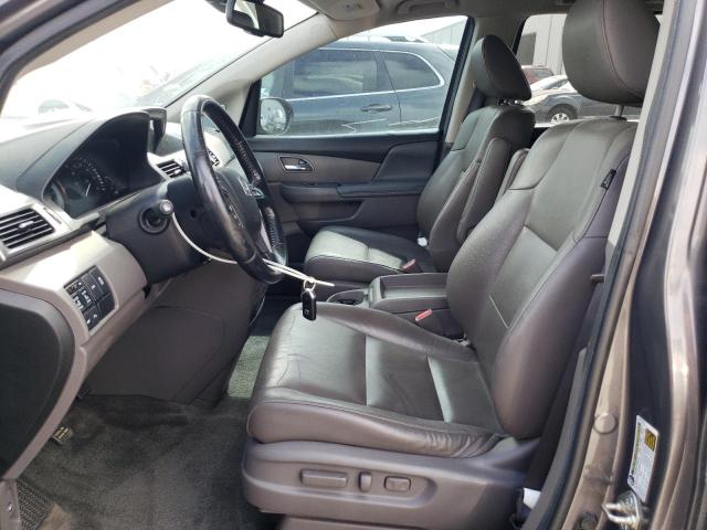 5FNRL5H91EB018451 - 2014 HONDA ODYSSEY TOURING ნაცრისფერი ფოტო 7