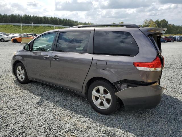 5TDKK3DC8ES516913 - 2014 TOYOTA SIENNA LE GRAY photo 2