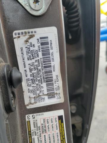 1NXBR32E78Z946573 - 2008 TOYOTA COROLLA CE Сұр фото 12