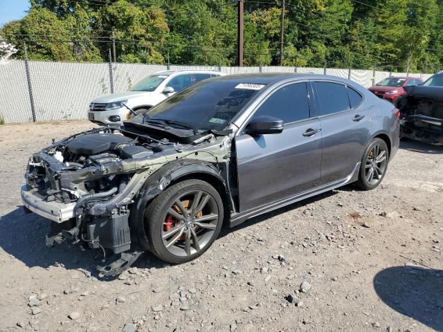 19UUB3F67KA000942 - 2019 ACURA TLX A-SPEC TECHNOLOGY GRAY photo 1