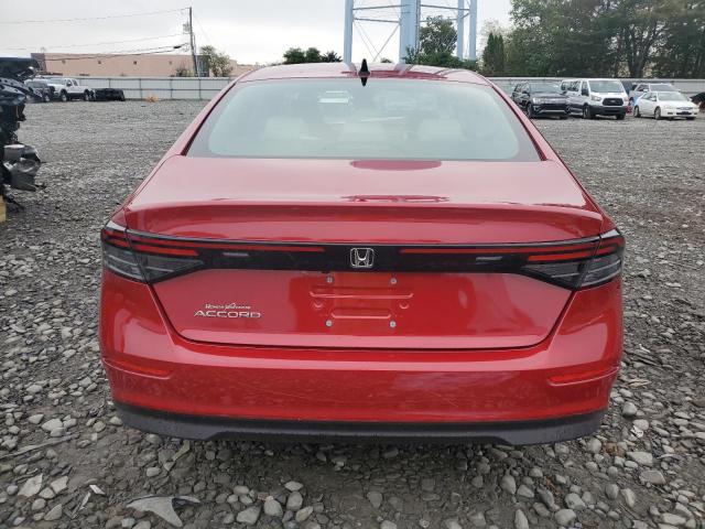 1HGCY1F42SA038088 - 2025 HONDA ACCORD SE RED photo 6