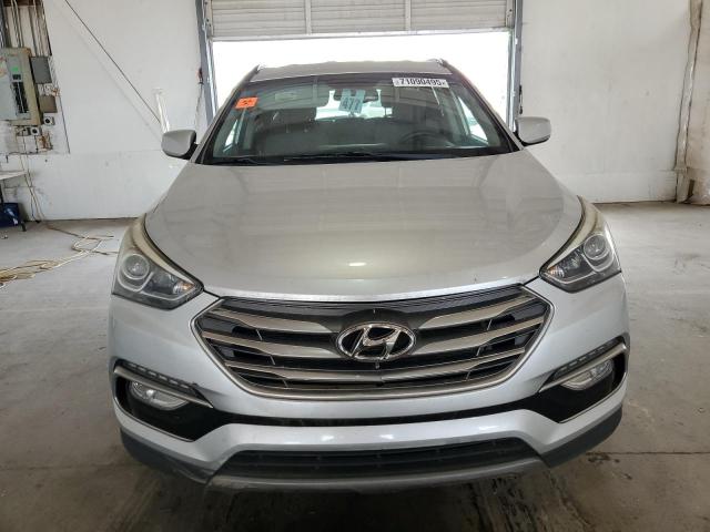 5XYZUDLBXHG494891 - 2017 HYUNDAI SANTA FE S SILVER photo 5