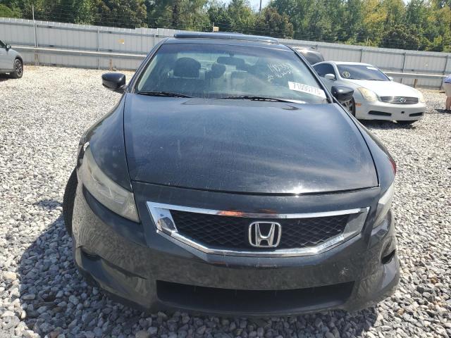 1HGCS22879A000835 - 2009 HONDA ACCORD EXL BLACK photo 5