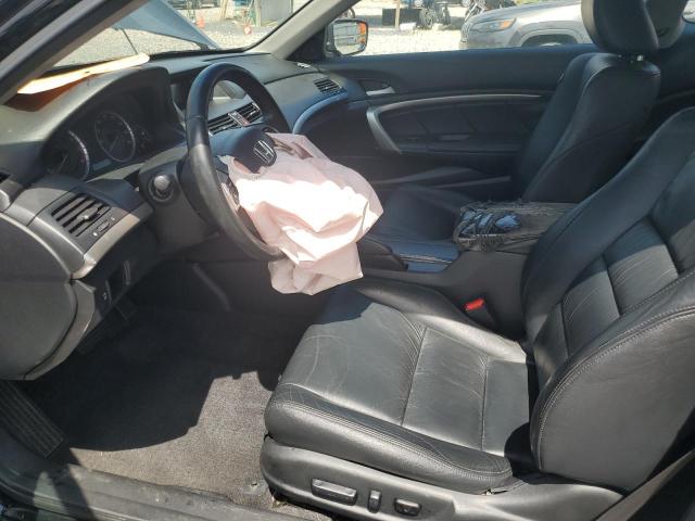 1HGCS22879A000835 - 2009 HONDA ACCORD EXL BLACK photo 7
