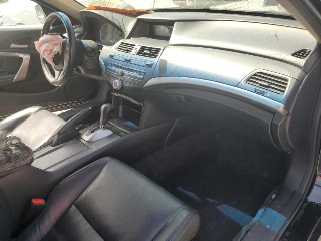 1HGCS22879A000835 - 2009 HONDA ACCORD EXL BLACK photo 8
