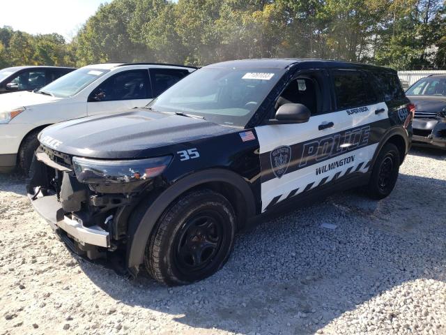 1FM5K8AB0LGB67724 - 2020 FORD EXPLORER POLICE INTERCEPTOR Սև լուսանկար 1