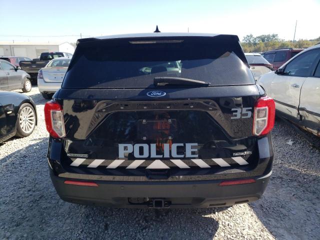 1FM5K8AB0LGB67724 - 2020 FORD EXPLORER POLICE INTERCEPTOR Սև լուսանկար 6