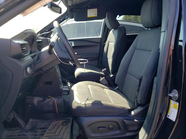 1FM5K8AB0LGB67724 - 2020 FORD EXPLORER POLICE INTERCEPTOR Սև լուսանկար 7