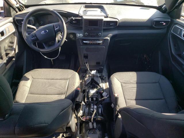1FM5K8AB0LGB67724 - 2020 FORD EXPLORER POLICE INTERCEPTOR Սև լուսանկար 8