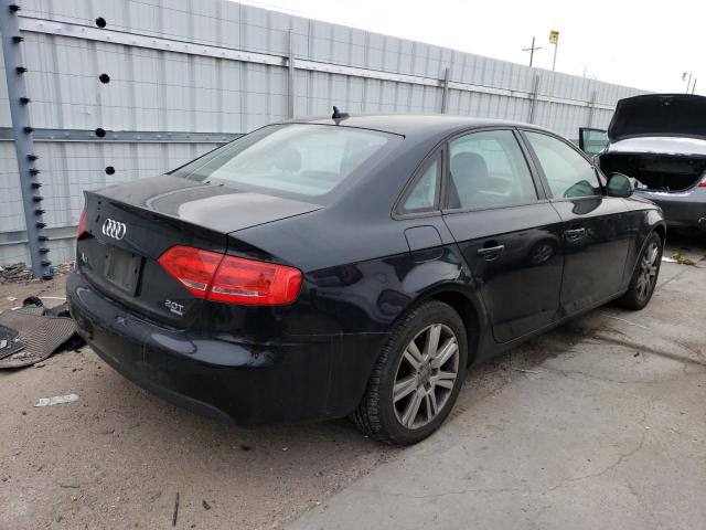 WAULF78K99N055005 - 2009 AUDI A4 2.0T QUATTRO BLACK photo 3