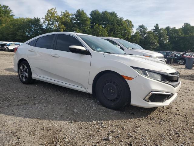 2HGFC2F65KH553302 - 2019 HONDA CIVIC LX Ақ фото 4