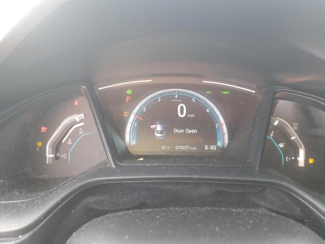 2HGFC2F65KH553302 - 2019 HONDA CIVIC LX Ақ фото 9