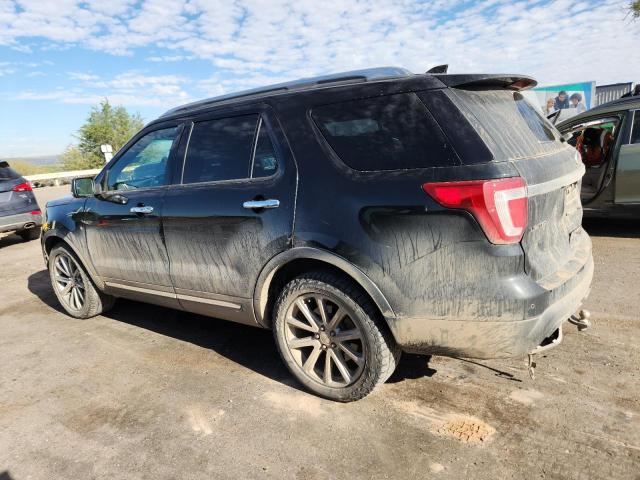 1FM5K8F82HGA43622 - 2017 FORD EXPLORER LIMITED BLACK photo 2