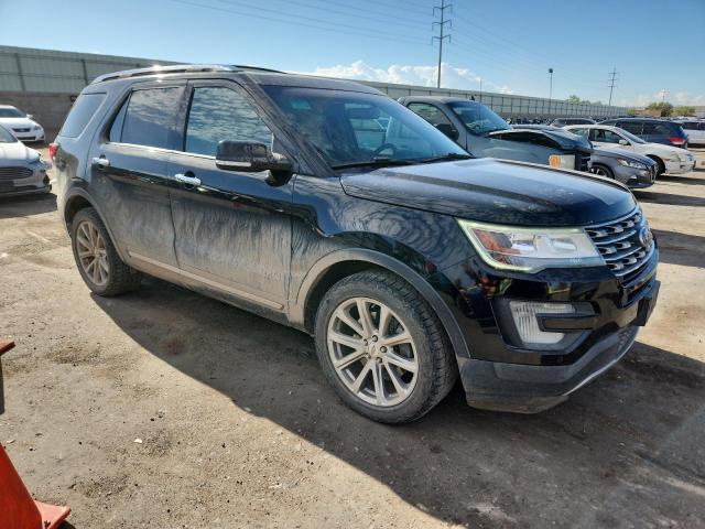 1FM5K8F82HGA43622 - 2017 FORD EXPLORER LIMITED BLACK photo 4