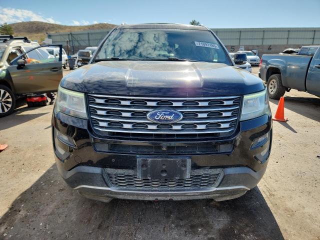 1FM5K8F82HGA43622 - 2017 FORD EXPLORER LIMITED BLACK photo 5