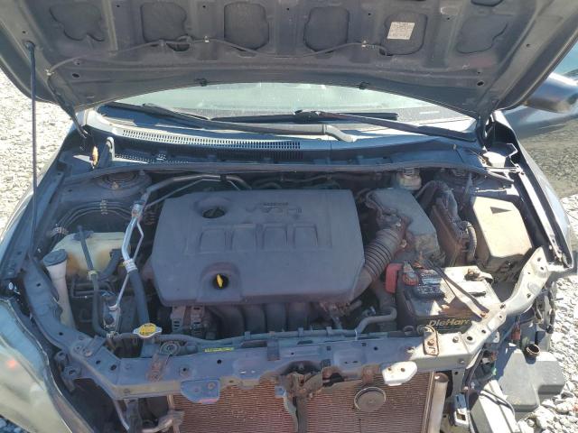 2T1BU4EE8CC855662 - 2012 TOYOTA COROLLA BASE ნაცრისფერი ფოტო 11