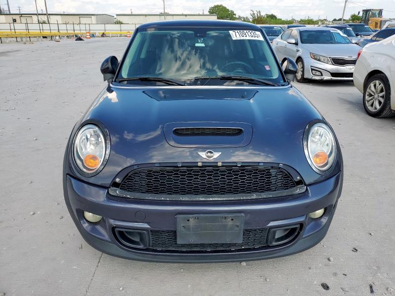 WMWSV3C55DT477950 - 2013 MINI COOPER S ნაცრისფერი ფოტო 5