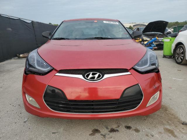 KMHTC6AD1CU070298 - 2012 HYUNDAI VELOSTER RED photo 5