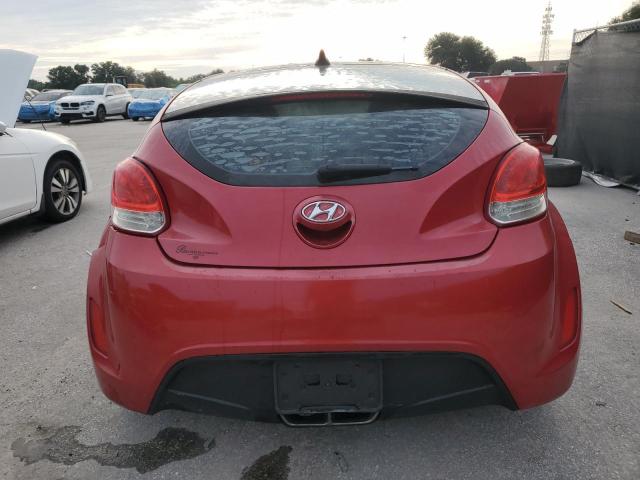 KMHTC6AD1CU070298 - 2012 HYUNDAI VELOSTER RED photo 6
