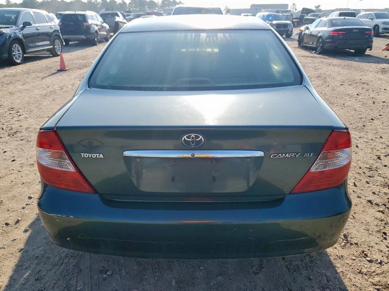 4T1BE32K32U626191 - 2002 TOYOTA CAMRY LE GREEN photo 6