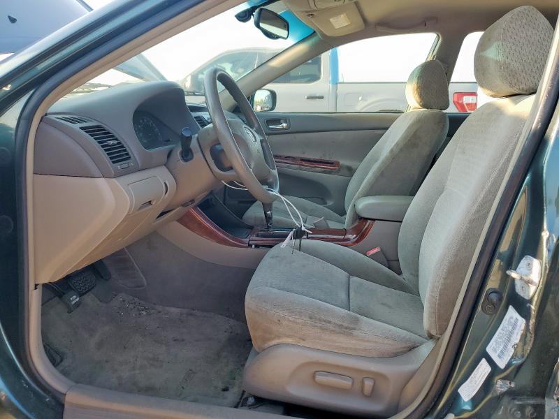 4T1BE32K32U626191 - 2002 TOYOTA CAMRY LE GREEN photo 7