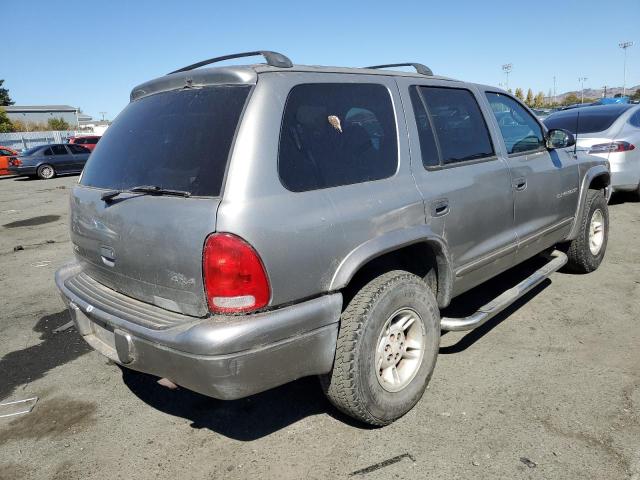 1B4HS28Z4YF124242 - 2000 DODGE DURANGO GRAY photo 3