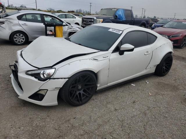 JF1ZNAA10E8700394 - 2014 TOYOTA SCION FR-S WHITE photo 1