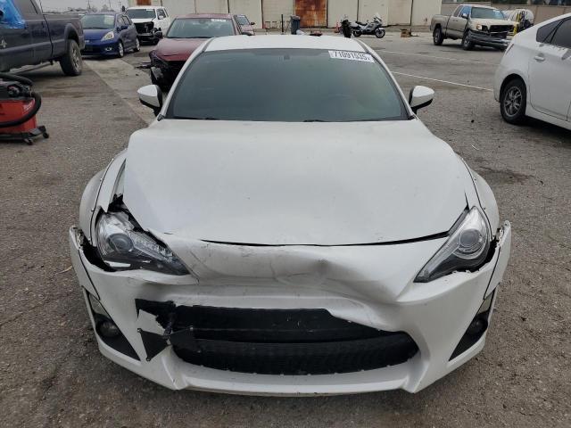JF1ZNAA10E8700394 - 2014 TOYOTA SCION FR-S WHITE photo 5