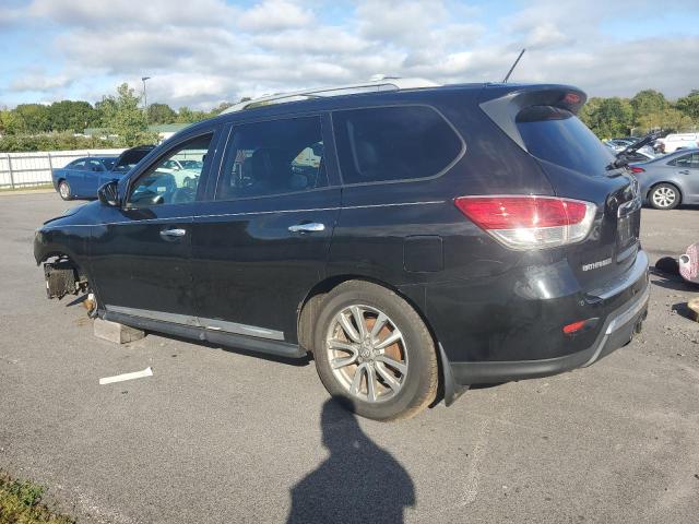 5N1AR2MM9FC695455 - 2015 NISSAN PATHFINDER S Սև լուսանկար 2