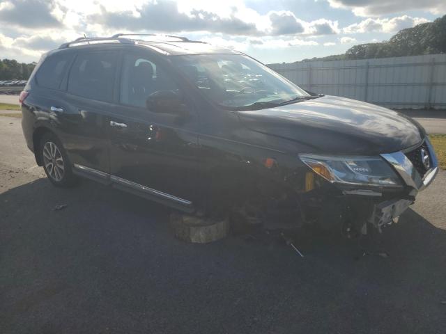 5N1AR2MM9FC695455 - 2015 NISSAN PATHFINDER S Սև լուսանկար 4
