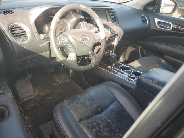 5N1AR2MM9FC695455 - 2015 NISSAN PATHFINDER S Սև լուսանկար 8