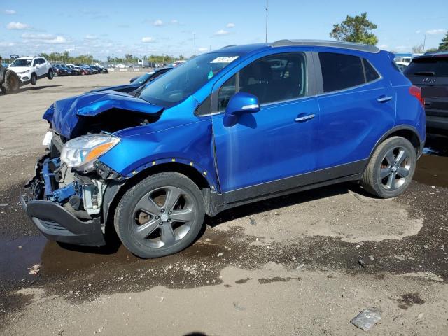 KL4CJASB7EB521334 - 2014 BUICK ENCORE BLUE photo 1