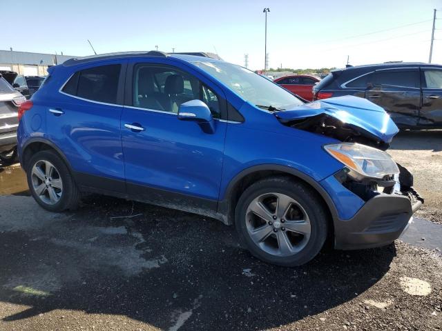 KL4CJASB7EB521334 - 2014 BUICK ENCORE BLUE photo 4