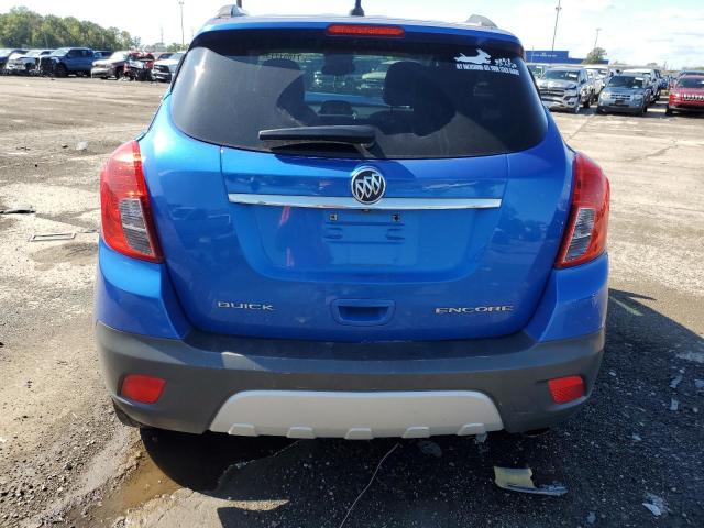 KL4CJASB7EB521334 - 2014 BUICK ENCORE BLUE photo 6