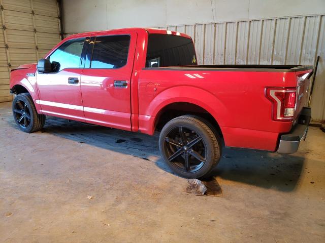 1FTEW1CF5GKD75083 - 2016 FORD F150 SUPER RED photo 2