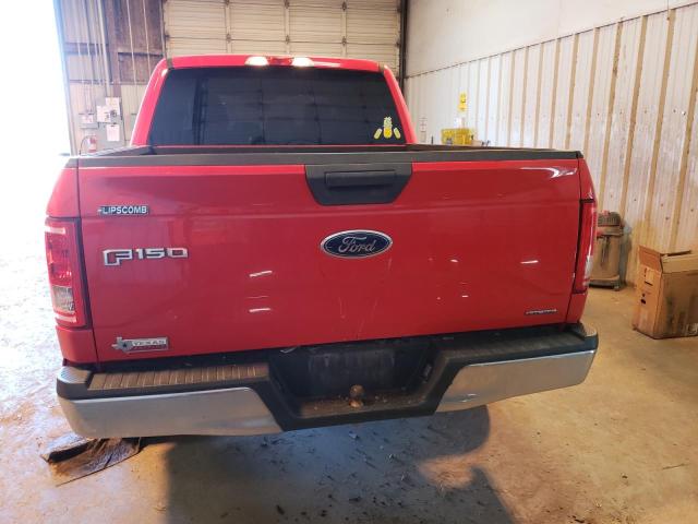 1FTEW1CF5GKD75083 - 2016 FORD F150 SUPER RED photo 6