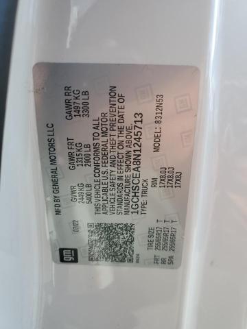 1GCHSCEA8N1245713 - 2022 CHEVROLET COLORADO LT WHITE photo 12