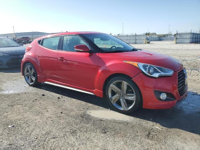 KMHTC6AEXDU174606 - 2013 HYUNDAI VELOSTER TURBO MAROON photo 4