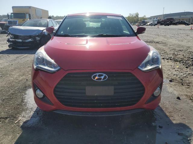 KMHTC6AEXDU174606 - 2013 HYUNDAI VELOSTER TURBO MAROON photo 5